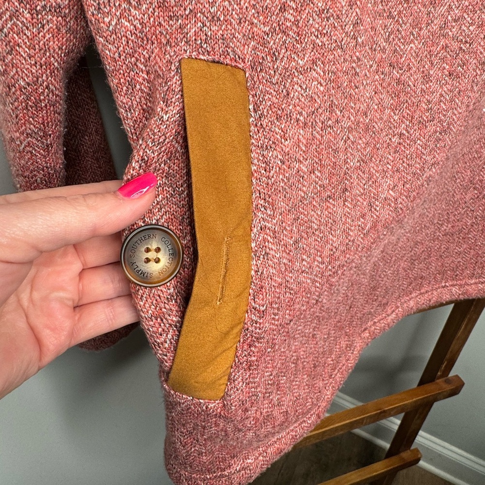 Simply Southern Quarter Button Up Pullover - Picture 6 of 8